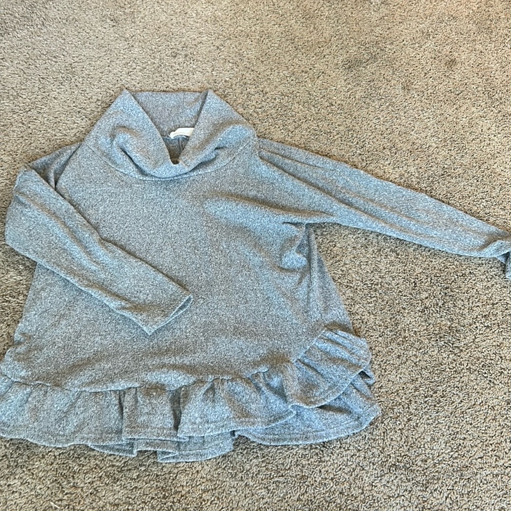 Cowl Neck Long Sleeve Top